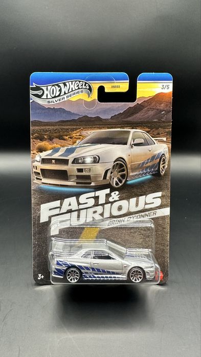 Hot Wheels Nissan Skyline GT-R BNR34