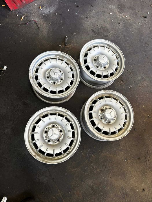 4X felgi Alu Mercedes Beczka 5x112 R14