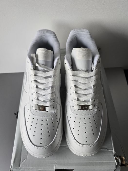 Nike Air Force 1 Low  White ROZMIAR 41 Box  Skóra Af