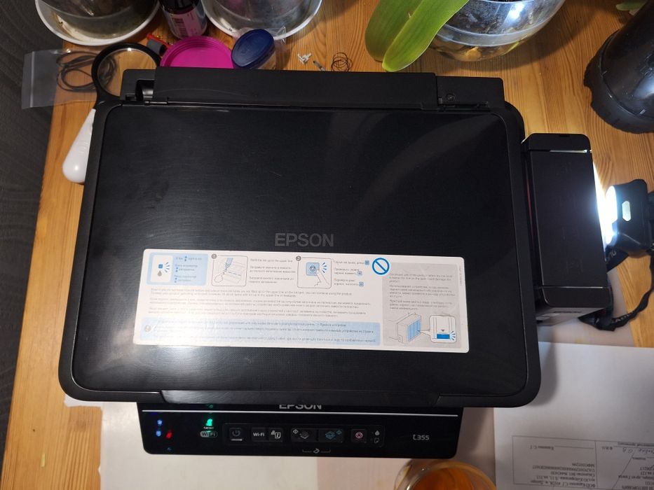 Прінтер Epson L355 WiFi заправлений