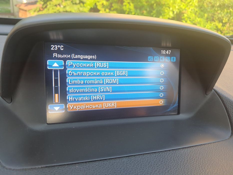 Прошивка GM GMC Chevrolet Cadilac Buick оновлення, мова, навігація