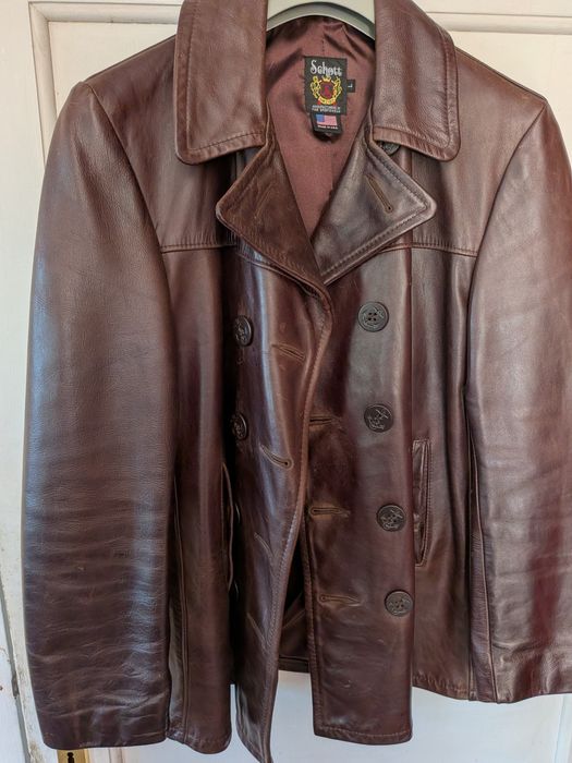 Schott USA peacoat 640F