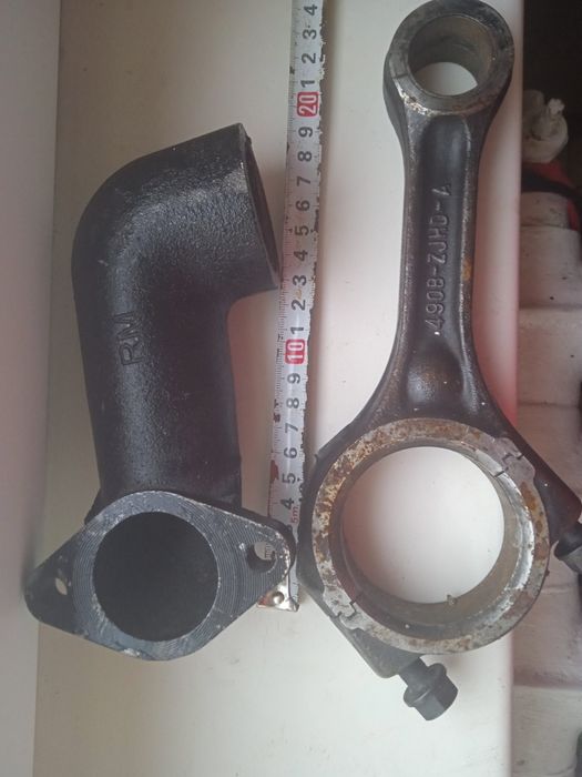 Шатун Ямз КрАЗ Маз.коленно  глушителя на мотоблок RM 195