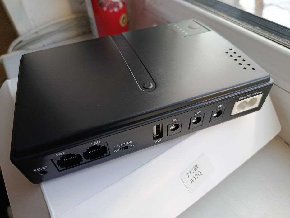 Безперебійник повербанк для роутера Wi-Fi ДБЖ ИБП, Power Bank