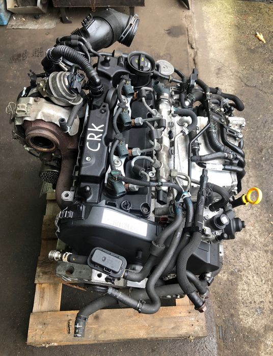 kompletny silnik 1.6 tdi o kodzie crk do audi a3 8v golf vii skoda seat