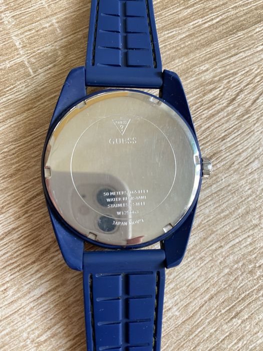 Наручний кварцевий годинник Guess, часи, чоловічий годинник