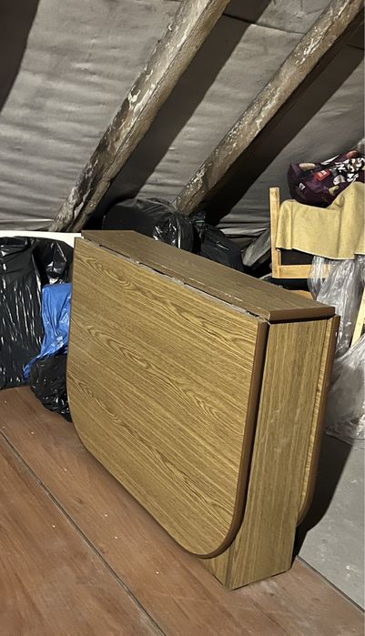 Stół dębowy rozkładany duży