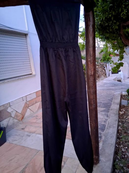 Macacão H&M,com colete Pull&Bear.
