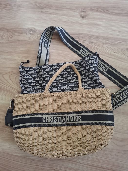 Torba torebka koszyczek na odpinanym pasku Christian Dior