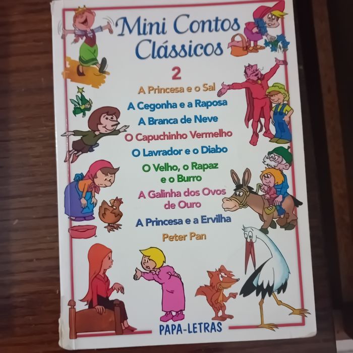 Livros infantis educativos variados