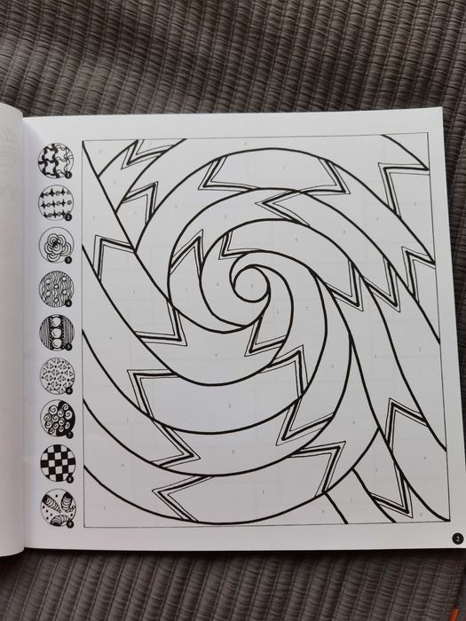 Kolorowanka Tangle by number