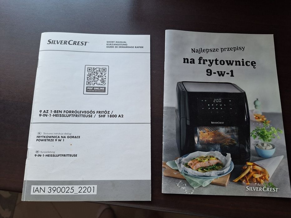 Frytkownica beztłoszowa