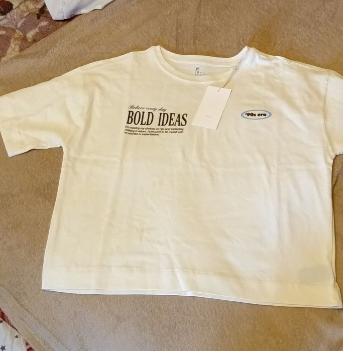 Zara  футболка оверсайз  новая