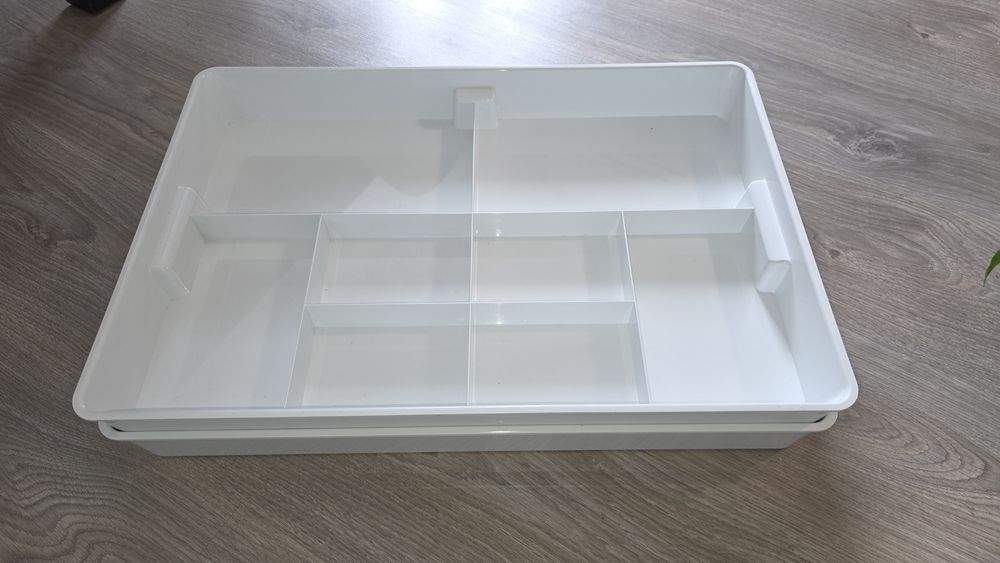 2x bandejas gaveta com 8 compartimentos KUGGIS