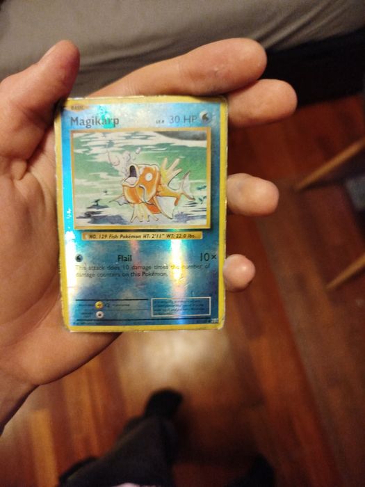 Karta kolekcjonerska Pokemon magikarp