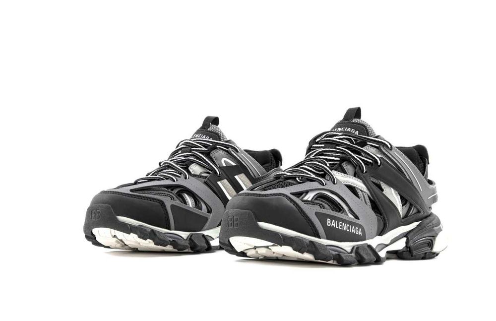 Чоловічі кросівки Balenciaga Track "Grey/Black" Розміри 41-45