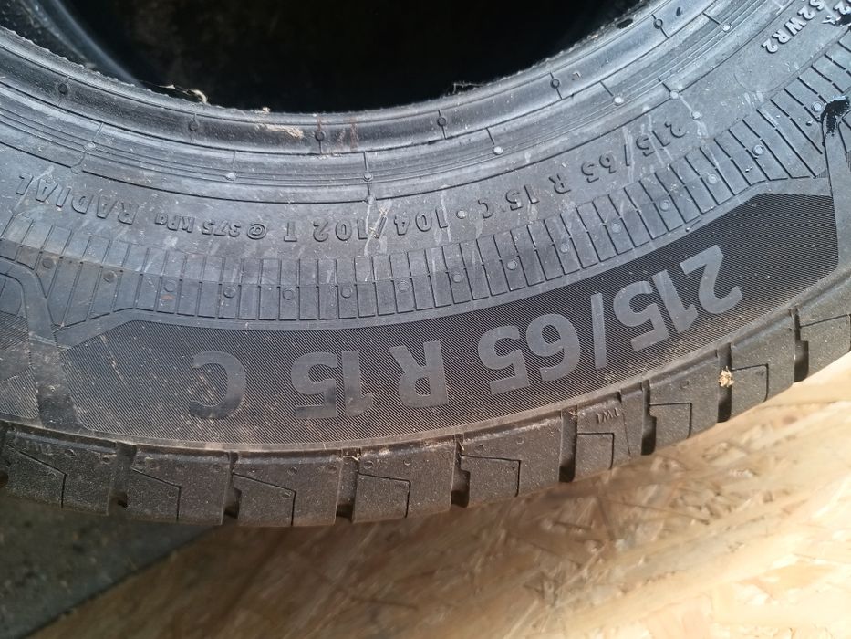2x opony bus 215/65R15C Continental jak nowe