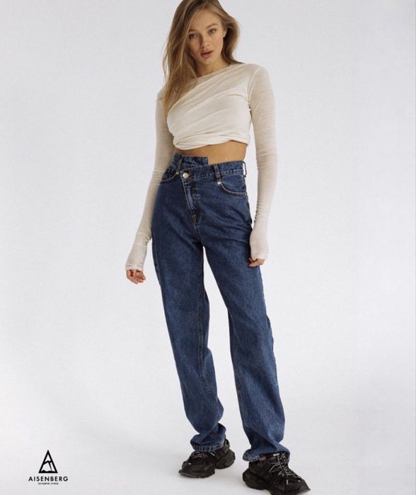Джинси aisenberg cross, темно сині