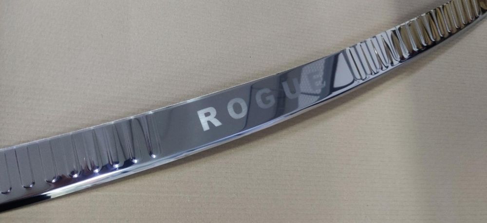Xtrail /Rogue T32 хром накладка на бампер. Нерж.