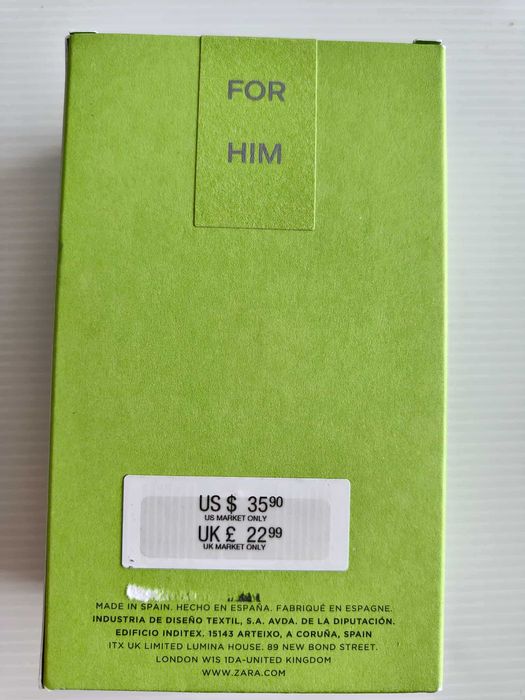 Perfuma Zara For Him Neo Green Edition EDP 100ml