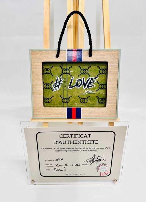 GUCCI « BAG TO ART » - Decoração de parede Pop Art