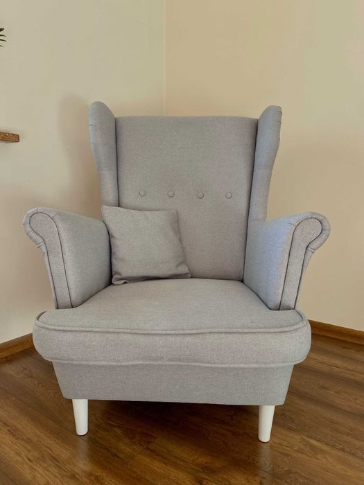 Fotel "uszak" + poduszka