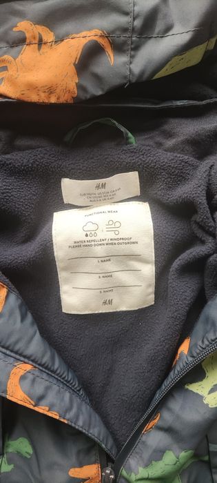 Kurtka Softshell, HM, 110-116, dinozaury