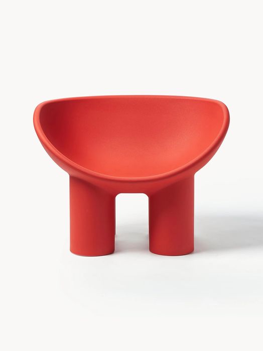 Fotel Roly Poly czerwony