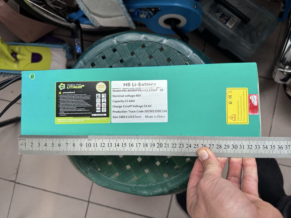 Літієвий акумулятор 15А 48V