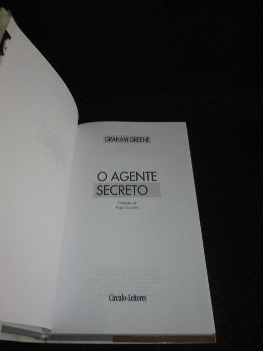 Livro O Agente Secreto Graham Greene Círculo de Leitores