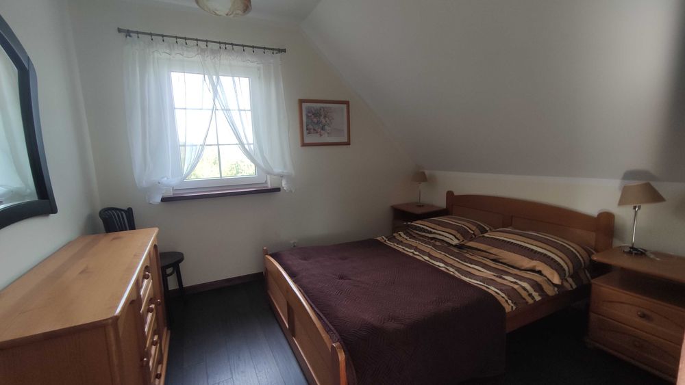 Kaszuby - Domek nad jeziorem z kominkiem, sauną i balią na drewno