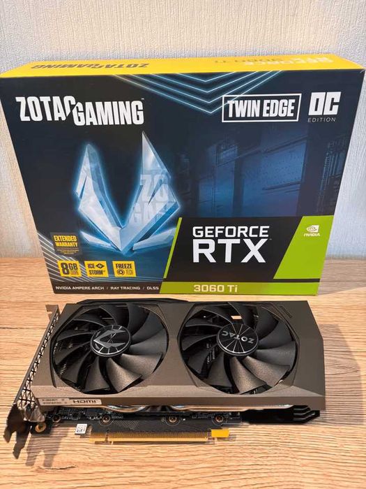 Karta graficzna ZOTAC GeForce RTX 3060 Ti Twin Edge LHR 8 GB GDDR6
