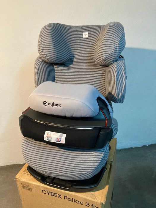 Cadeira auto Cybex Pallas 2-fix de  9-36kg 1/2/3 oferta capa cadeira