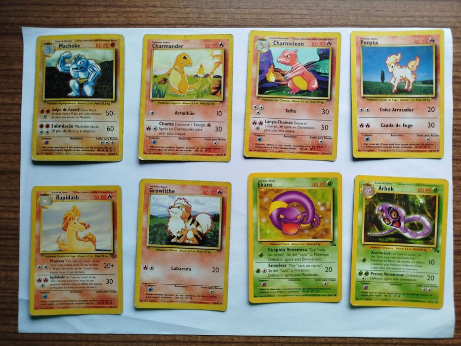Cartas Pokémon TCG M PT 2