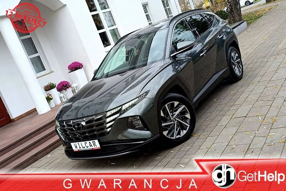 Hyundai Tucson 1.6CRDI 136KM 48V Hybride LED keyless Krell kamera virtual polecam