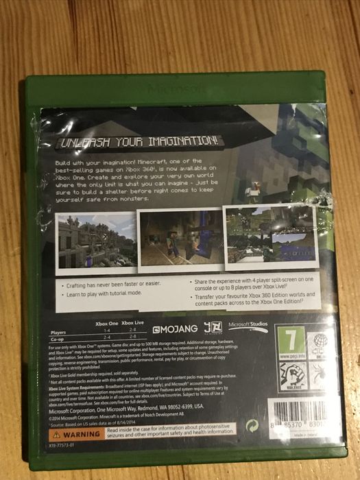 Ігра xbox one minecraft