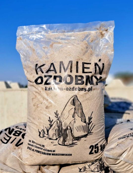 Piasek płukany 0/2  (ostry)