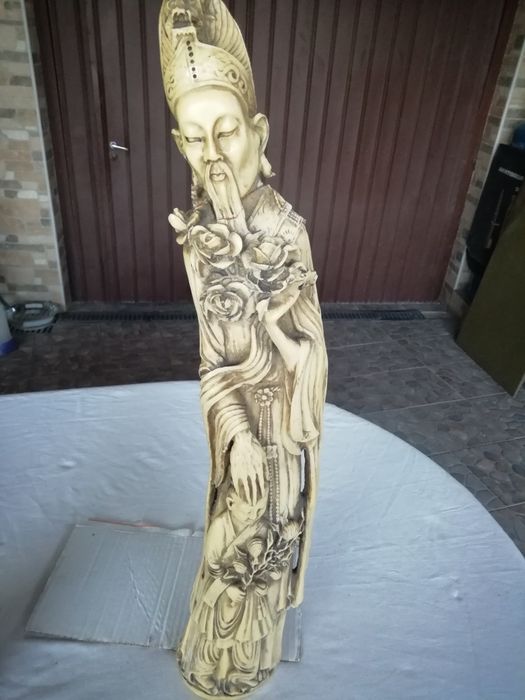 2 Figuras de Estátua Colecção em Marfinite
