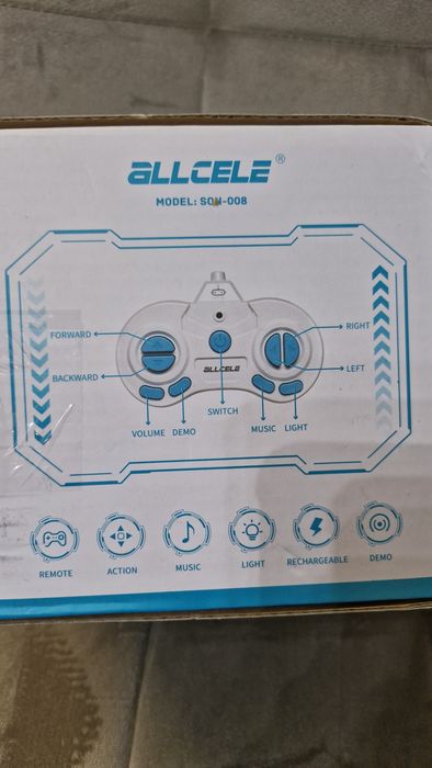 Robot zdanie sterowany Allcele