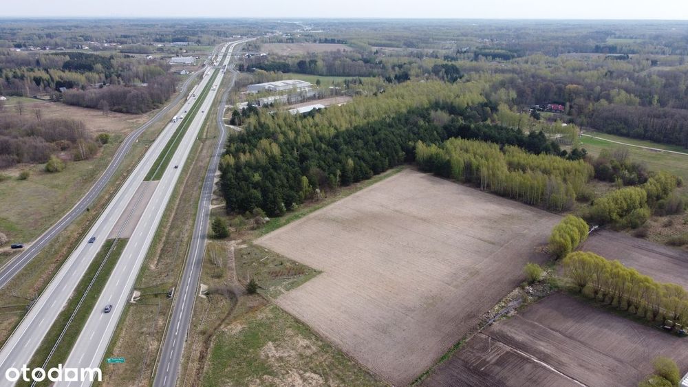 Działka inwestycyjna Trasa S8 – gm. Żabia Wola