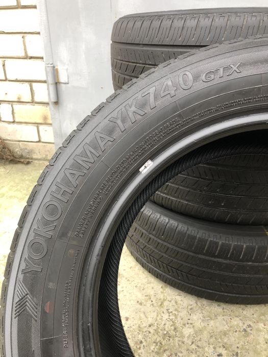 Резина Yokohama YK740 gtx 225/60/18 літо