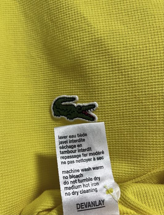 Чоловіче поло Lacoste(Оригінал)
