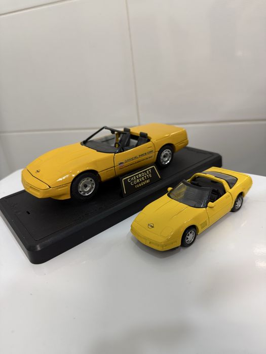 Conjunto Corvette Chevrolet 1/24 + 1/38