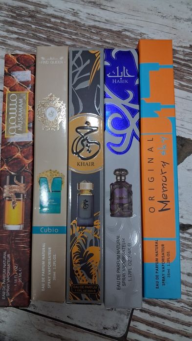 5 perfumetek męskich