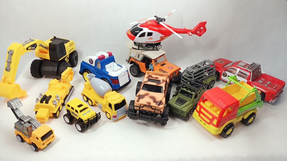 Autka zestaw zabawek