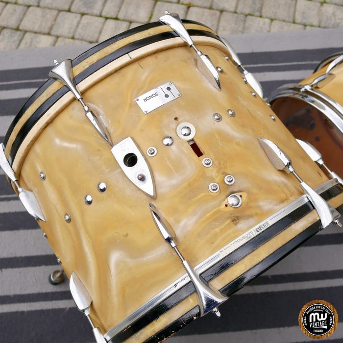‼️ Perkusja Sonor Teardrop 20", 13" Gold Satin Flame ‼️
