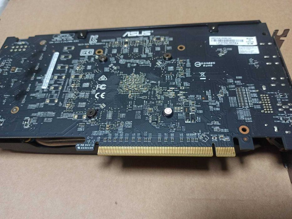 Відеокарта Asus AREZ Dual Radeon RX580 8GB Ідеал Пломби