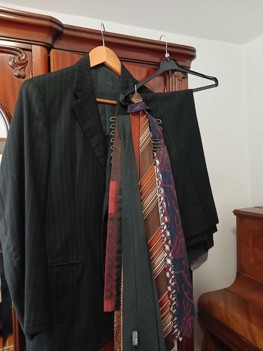 Fato de homem pura lã tamanho L