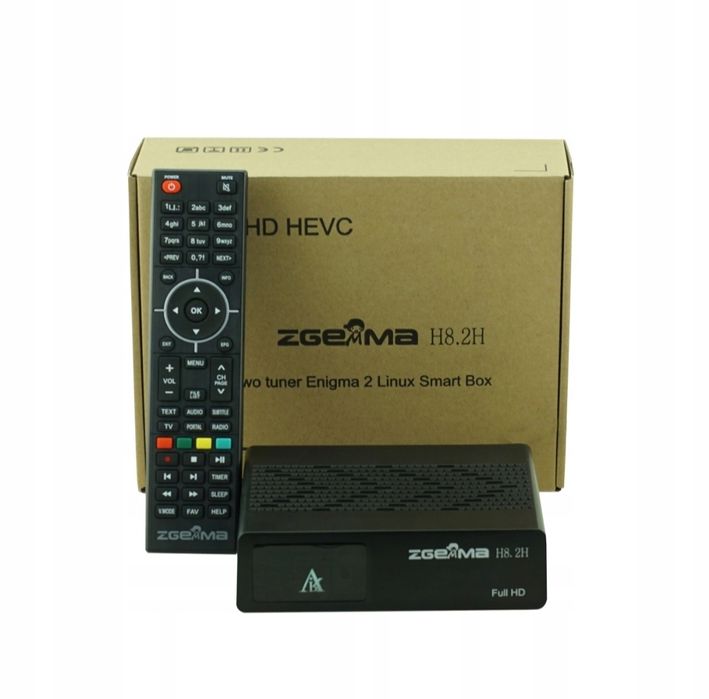 Zgemma H8.2H + telewizja na rok