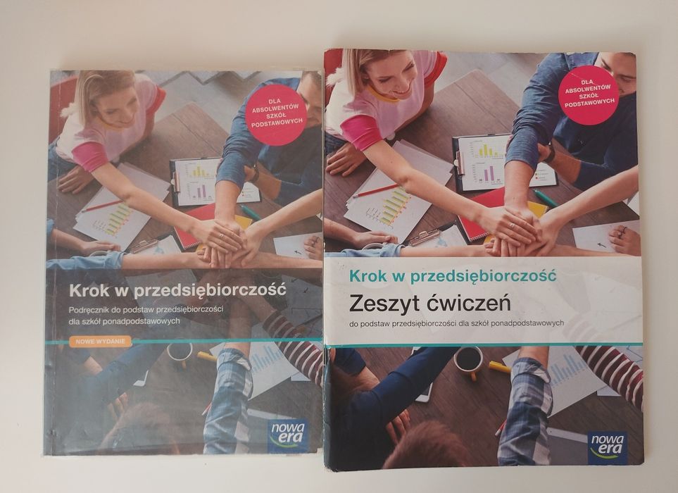Krok w przedsiębiorczość podrecznik i ćwiczenia